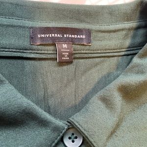 Universal Standard Liquid Jersey Elbe Shirt